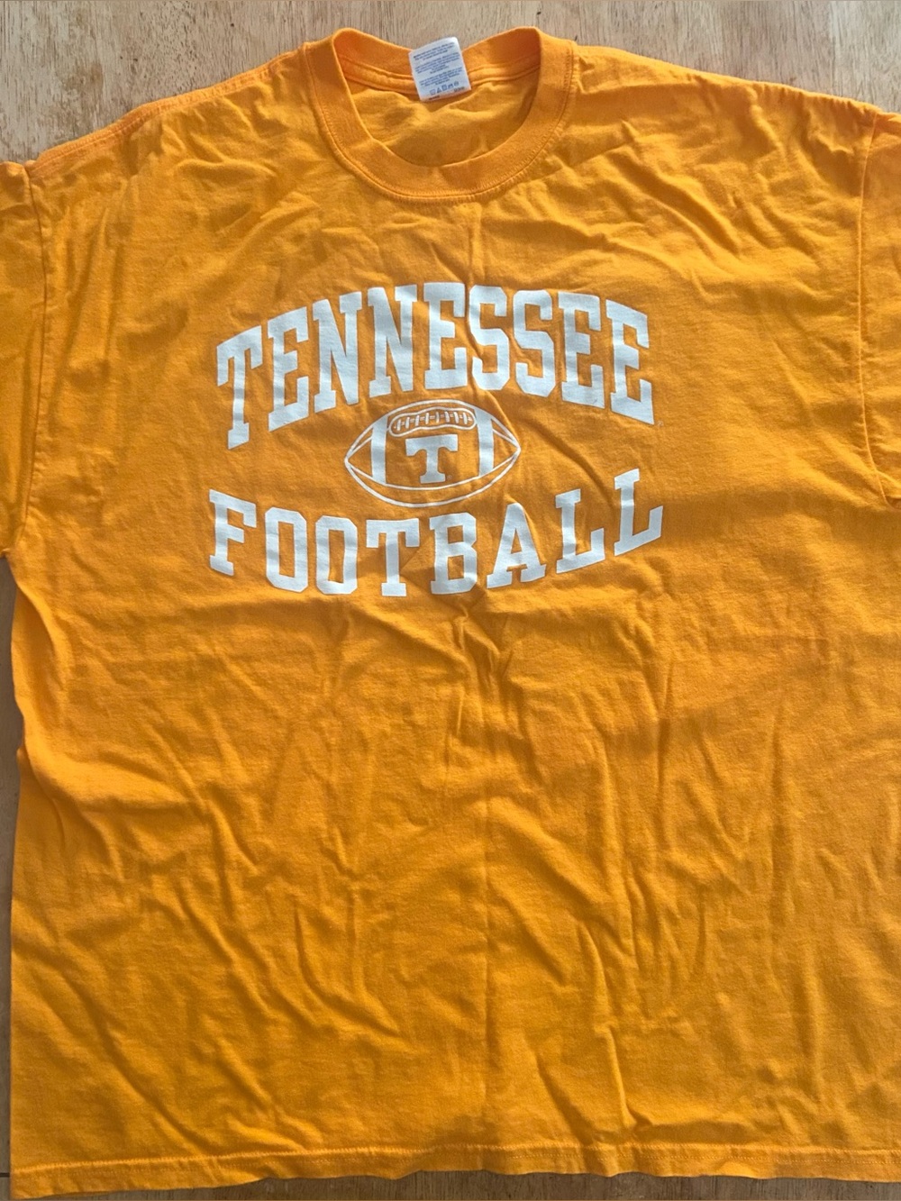 Orange University of Tennessee Football Short-Sleeve Tee